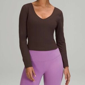 Lululemon Align Long Sleeve Shirt French Press‎